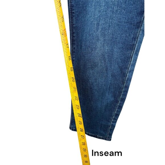 Steves Jeans Slim Fit Stretch Denim Jeans Distressed Style Size 30/30 Medium Was - Picture 5 of 7